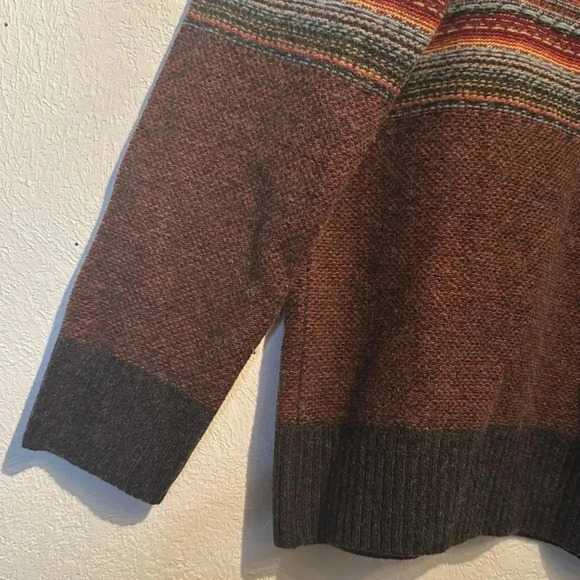 Lorenzo Magni Multicolor Wool Blend Sweater size L - Picture 3 of 10